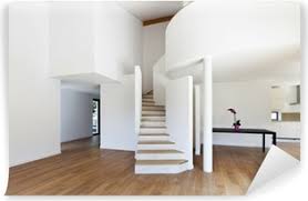 Poster Interieur Modern Huis Een Grote Open Ruimte Trap Pixers We Leven Om Te Veranderen