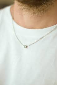 Initial Necklace For Men Men S Letter Necklace Stainless Etsy In 2021 Gold Necklace For Men Initial Necklace Men Necklace