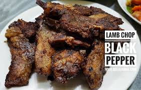 1 ekor ayam bulat (rebus bulat2 setengah masak dan tos) 5 ulas bwg putih 1 biji bwg besar 1 inchi halia 2 sudu besar sos tiram 4 sudu besar kicap manis 1 sudu. Resepi Lamb Chop Black Pepper Bakar Ini Adalah Bellarina Natasya