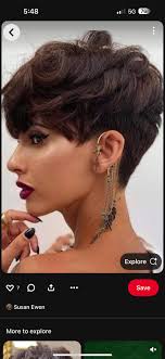 What are some haircut model options for a pixie cut?