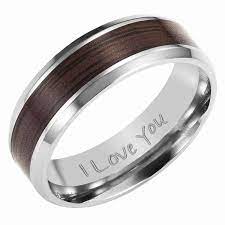 Best Of Mens Wedding Bands Titanium Design Ideas New Engraved Titanium Ring Beaut Titanium Wedding Band Mens Titanium Wedding Rings Mens Wedding Rings Platinum