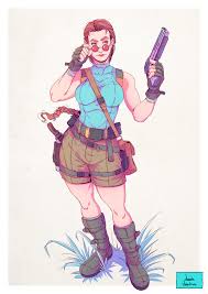 Hi i wanted to do smth. Lara Croft Tomb Raider Fan Art On Behance