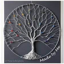 A Detailed Tutorial Wire Tree Sculpture Metal Tree Wall Art Tree Of Life Crafts
