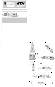 Black And Decker Rtx Rotary Tool Manual Black Decker Cordless Drill Rtx 6 User Guide Manualsonline Com