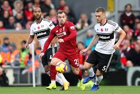 Average number of goals in the first half in meetings between fulham fc and liverpool fc is 1.8. As It Happened Liverpool Vs Fulham Premier League The42