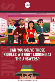 Can You Solve This Riddles Without Looking At The Answers Detective Riddles Riddles Mystery Riddles