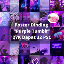 Koleksi oleh kim aera • terakhir diperbarui 9 minggu lalu. 36psc Purple Wallpaper Esthetic Wall Poster Shopee Philippines