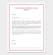 I have been especially impressed by janet's determination and sparkle. Acceptance Letter Template 9 Samples Examples