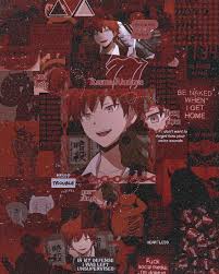 Maybe you would like to learn more about one of these? é‡' Lunaathenaa Akabane Karma Aesthetic Phone Wallpaper Red Cute Anime Wallpaper Anime Wallpaper Aesthetic Anime