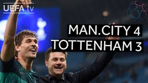 They couldnt manage to create one effective attack yet. Manchester City 4 3 Tottenham Ucl Highlights Youtube