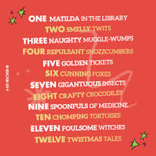 Printable poem and tags for 12 days of christmas. Roald Dahl S The Twelve Days Of Christmas Festive Things To Make And Do Amazon Co Uk Dahl Roald Blake Quentin 9780241428122 Books