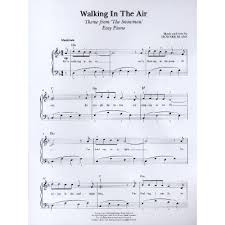 He is so full of cheer and will bring smiles to all there are 1, 6, or 10 note cards and envelopes in each clear plastic box that i tie a. Walking In The Air Aus The Snowman Notenbuch De