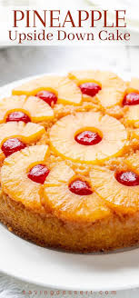 Pineapple Upside Down Cake Recipe With Plenty Of Pineapple Flavor In Both The Topping And Batt Upside Down Cake Dessert Recipes Easy Pineapple Upside Down Cake