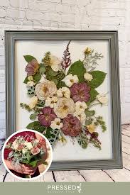 How to preserve dried flowers in 2 different styles. Framed Wedding Florals Wedding Bouquet Preservation Bouquet Preservation Dried Flower Bouquet