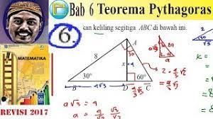 Check spelling or type a new query. Teorema Pythagoras Matematika Kelas 8 Bse K13 Rev 2017 Luk 6 Esay No6 Keliling Sigitiga Youtube