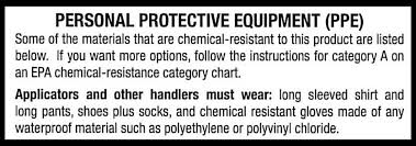 personal protective equipment for handling pesticides