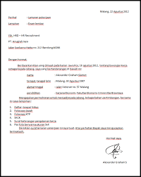 Contoh Surat Rasmi Dan Lampiran Eontoh Otosection