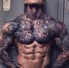 Tattoo For Guys Chest Muscle 56 Ideas For 2019 Weird Tattoos Chest Tattoo Men Chest Piece Tattoos