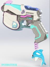 Overwatch Dva D Va Waveracer Summergame 3d Model Separate For Printing Overwatch 3d Models For Printing 3d Model