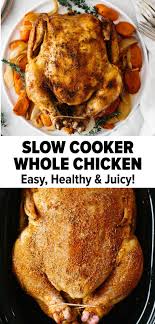 If you're searching for the perfect chicken dinner recipe, look no further. Best Slow Cooker Rotisserie Chicken Downshiftology Chicken Slow Cooker Recipes Paleo Recipes Easy Gluten Free Recipes Easy