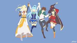 Альтернативные названия kono subarashii sekai ni shukufuku o! Kono Subarashii Sekai Ni Shukufuku Wo SatÅ Kazuma Kono Subarashii Sekai Ni Shukufuku Wo Aqua Konosuba Megumin Darkne Anime Minimal Wallpaper Anime Shows