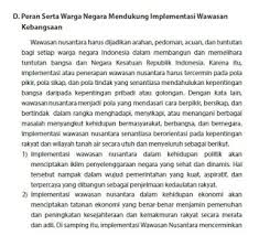 Konsepsi wawasan nusantara aspirasinya tertuang dalam semboyan negara indonesia yaitu bhinneka tunggal ika. Peran Serta Warga Negara Mendukung Implementasi Wawasan Kebangsaan Panduandapodik Id