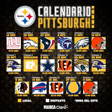 Caliente.mx es un sitio de tecnología en. Nfl 2020 Calendario Y Resultados De Los Partidos De Los Pittsburgh Steelers En 2020 Marca Claro Usa