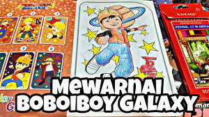 6 poster boboiboy yang unik akan didedahkan. Coloring Boboiboy Galaxy Part 2 Youtube