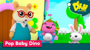 His feathers are brown he wears a red hat. Nursery Rhymes Kids Songs Didi Friends English Pop Baby Dino Youtube
