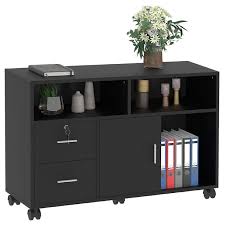Maybe you would like to learn more about one of these? Dwvo Office 2 Drawer Lateral File Cabinet Wood Storage Legal A4 Size Black Home Shelf Organizer Walmart Com Walmart Com