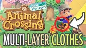 Download Animal Crossing New Horizons Multi Layered Clothing Youtube