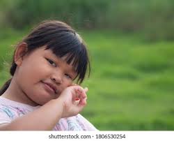 Pretty Girl Rice Patty Field Stock Photo 1553575088