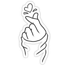 Heart Hand Symbol Also Buy This Artwork On Stickers Apparel Phone Cases And More Heart Stickers Tumblr Stickers Hand Symbols