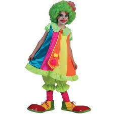 Girl S Silly Billy Clown Costume