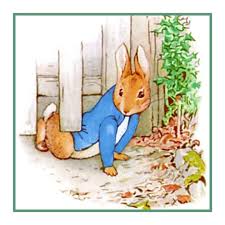 Trying to cross stitch without one will just result in failed attempts and frustration. Handwerken Beatrix Potter Peter Rabbit Crawls Under Fence Counted Cross Stitch Pattern Luxclusif Com