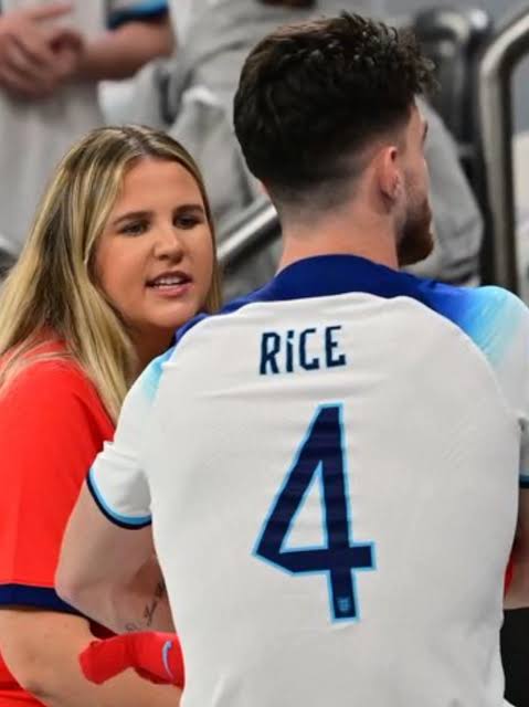 Why Declan Rice's wife was criticized on social networks #declanrice #Rice  #wife