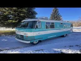 Image result for Turquoise 1968 Motor Home