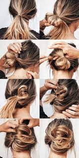 160 Trendiest Updos For Medium Length Hair 12 Thereds Me Hair Styles Hot Mess Hair Medium Hair Styles