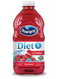 Diet Cranberry Juice Drink Ocean Spray