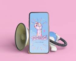 Phone Mock Up With Girl Power Concept Fr Free Psd Freepik Freepsd Mockup People Phone Girl In 2020 Mockup Concept Free Psd