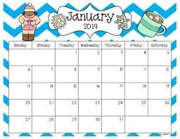 2019 2021 Editable Calendar 30 Months Pdf Version Editable Calendar Teacher Calendar Printables School Calendar Printables