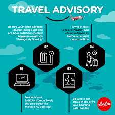 A minimum of 15kg of checked disclaimer: Airasia Travel Advisory To Ease Your Holiday Experience Malaysian Foodie