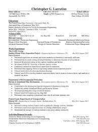 general civil engineering resume
