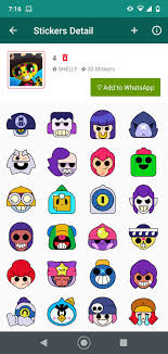 Here there is brawl stars emoji stickers about funny, love, comedy. Stickers Brawl Stars For Android Apk Download