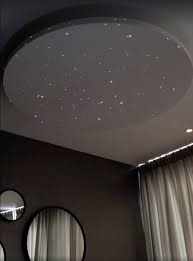 Its chrome finish is offset by delicate crystal pendants. Zwevend Plafond Sterrenhemel Mycosmos Eu Master Bathroom Design Bathroom Interior Design Ceiling Design Modern