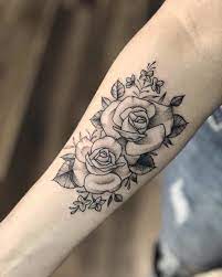 Whilst red generally indicates love, black on the other hand is usually symbolic of a lost one in someones life. 48 Beautiful Rose Tattoo Ideas For Women Revelist