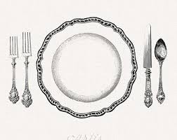 Casual dining restaurant is between fast casual and fine dining restaurant. Library Of Elegant Dinner Banner Black And White Stock Png Files Clipart Art 2019