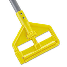 Rubbermaid Commercial Invader Aluminum Silver Side Gate Wet Mop Handle 1 Inch Diameter X 54 Inch Long Grey Yellow In 2019 Products Side Gates Mop Wood F
