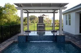 Orlando Water Features Photos Clermont Waterfalls St Augustine Water Features Wood Pergola Water Curtain
