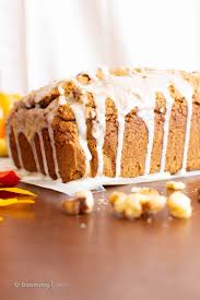 Mix in flour mixture until well combined. Glazed Vegan Gluten Free Pumpkin Bread Recipe Beaming Baker